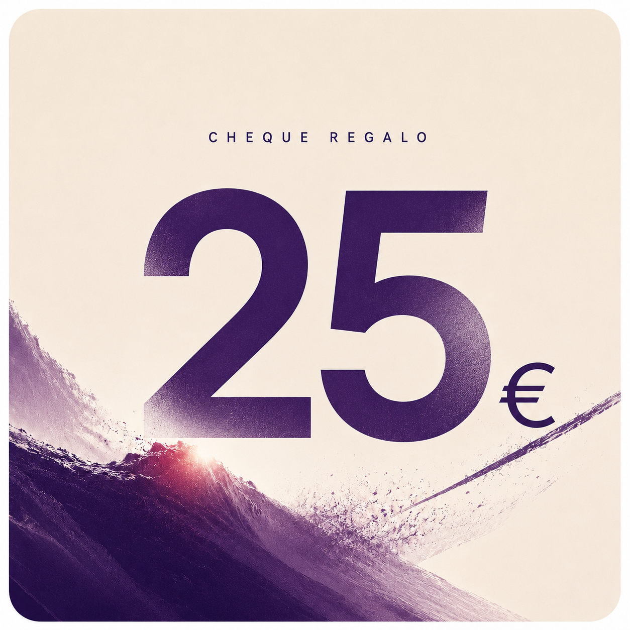 Cheque regalo 25 €
